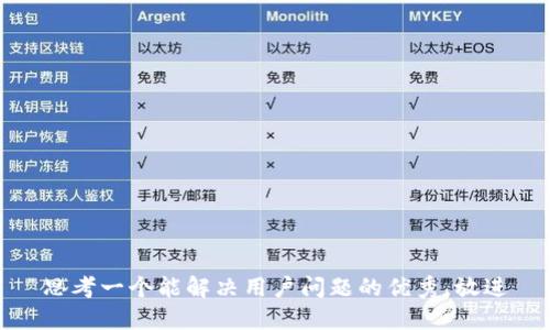 思考一个能解决用户问题的优秀，放进